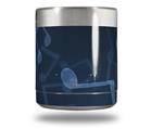 Skin Decal Wrap for Yeti Rambler Lowball - Bokeh Music Blue