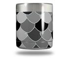 Skin Decal Wrap for Yeti Rambler Lowball - Scales Black