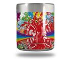 Skin Decal Wrap for Yeti Rambler Lowball - Rainbow Music