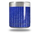 Skin Decal Wrap for Yeti Rambler Lowball - Binary Rain Blue