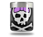 Skin Decal Wrap for Yeti Rambler Lowball - Purple Princess Skull