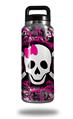 WraptorSkinz Skin Decal Wrap for Yeti Rambler Bottle 36oz Splatter Girly Skull  (YETI NOT INCLUDED)