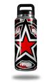 WraptorSkinz Skin Decal Wrap for Yeti Rambler Bottle 36oz Star Checker Splatter  (YETI NOT INCLUDED)