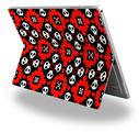 Goth Punk Skulls - Decal Style Vinyl Skin (fits Microsoft Surface Pro 4)