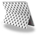 Kearas Daisies Black on White - Decal Style Vinyl Skin (fits Microsoft Surface Pro 4)