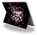 Scene Skull Splatter - Decal Style Vinyl Skin (fits Microsoft Surface Pro 4)