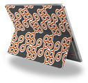 Locknodes 02 Burnt Orange - Decal Style Vinyl Skin (fits Microsoft Surface Pro 4)