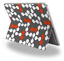 Locknodes 04 Red - Decal Style Vinyl Skin (fits Microsoft Surface Pro 4)