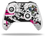 WraptorSkinz Decal Skin Wrap Set works with 2016 and newer XBOX One S / X Controller Baja 0018 Fuchsia Hot Pink (CONTROLLER NOT INCLUDED)