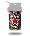 Decal Style Skin Wrap works with Blender Bottle 22oz ProStak Star Checker Splatter (BOTTLE NOT INCLUDED)