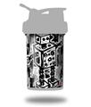 Decal Style Skin Wrap works with Blender Bottle 22oz ProStak Robot Sketch (BOTTLE NOT INCLUDED)