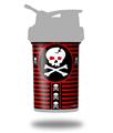 Decal Style Skin Wrap works with Blender Bottle 22oz ProStak Skull Cross (BOTTLE NOT INCLUDED)