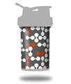 Decal Style Skin Wrap works with Blender Bottle 22oz ProStak Locknodes 04 Burnt Orange (BOTTLE NOT INCLUDED)