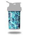 Decal Style Skin Wrap works with Blender Bottle 22oz ProStak Scene Kid Sketches Blue (BOTTLE NOT INCLUDED)