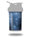 Decal Style Skin Wrap works with Blender Bottle 22oz ProStak Bokeh Butterflies Blue (BOTTLE NOT INCLUDED)