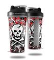 Decal Style Skin Wrap works with Blender Bottle 28oz Skull Splatter (BOTTLE NOT INCLUDED)