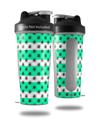 Decal Style Skin Wrap works with Blender Bottle 28oz Kearas Daisies Stripe SeaFoam (BOTTLE NOT INCLUDED)