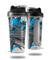 Decal Style Skin Wrap works with Blender Bottle 28oz Baja 0032 Blue Medium (BOTTLE NOT INCLUDED)