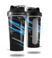 Decal Style Skin Wrap works with Blender Bottle 28oz Baja 0014 Blue Medium (BOTTLE NOT INCLUDED)