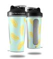 Decal Style Skin Wrap works with Blender Bottle 28oz Lemons Blue (BOTTLE NOT INCLUDED)