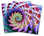 WraptorSkinz Vinyl Craft Cutter Designer 12x12 Sheets Harlequin Snail - 2 Pack