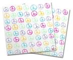 WraptorSkinz Vinyl Craft Cutter Designer 12x12 Sheets Kearas Peace Signs - 2 Pack