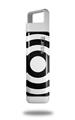 Skin Decal Wrap for Clean Bottle Square Titan Plastic 25oz Bullseye Black and White (BOTTLE NOT INCLUDED)