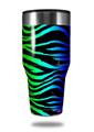 Skin Decal Wrap for Walmart Ozark Trail Tumblers 40oz Rainbow Zebra (TUMBLER NOT INCLUDED) by WraptorSkinz