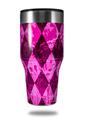 Skin Decal Wrap for Walmart Ozark Trail Tumblers 40oz Pink Diamond (TUMBLER NOT INCLUDED) by WraptorSkinz