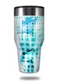 Skin Decal Wrap for Walmart Ozark Trail Tumblers 40oz Electro Graffiti Blue (TUMBLER NOT INCLUDED) by WraptorSkinz