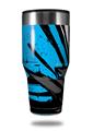 Skin Decal Wrap for Walmart Ozark Trail Tumblers 40oz Baja 0040 Blue Medium (TUMBLER NOT INCLUDED) by WraptorSkinz