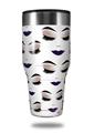 Skin Decal Wrap for Walmart Ozark Trail Tumblers 40oz Face Dark Purple (TUMBLER NOT INCLUDED) by WraptorSkinz