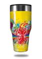 Skin Decal Wrap for Walmart Ozark Trail Tumblers 40oz - Rainbow Music (TUMBLER NOT INCLUDED)