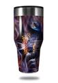 Skin Decal Wrap for Walmart Ozark Trail Tumblers 40oz - Hyper Warp (TUMBLER NOT INCLUDED)