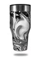 Skin Decal Wrap for Walmart Ozark Trail Tumblers 40oz - Liquid Metal Chrome (TUMBLER NOT INCLUDED)