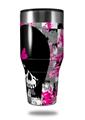 Skin Decal Wrap for Walmart Ozark Trail Tumblers 40oz Scene Girl Skull (TUMBLER NOT INCLUDED) by WraptorSkinz