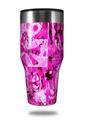 Skin Decal Wrap for Walmart Ozark Trail Tumblers 40oz Pink Plaid Graffiti (TUMBLER NOT INCLUDED) by WraptorSkinz