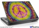 Laptop Skin (Large) - Tie Dye Peace Sign 109