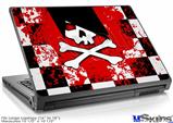 Laptop Skin (Large) - Emo Skull 5