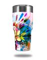 Skin Decal Wrap for K2 Element Tumbler 30oz - Floral Splash (TUMBLER NOT INCLUDED) by WraptorSkinz