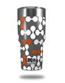 Skin Decal Wrap for K2 Element Tumbler 30oz - Locknodes 04 Burnt Orange (TUMBLER NOT INCLUDED) by WraptorSkinz