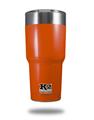 Skin Decal Wrap for K2 Element Tumbler 30oz - Solids Collection Burnt Orange (TUMBLER NOT INCLUDED) by WraptorSkinz