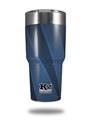 Skin Decal Wrap for K2 Element Tumbler 30oz - VintageID 25 Blue (TUMBLER NOT INCLUDED) by WraptorSkinz