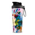 Skin Wrap Decal for IceShaker 2nd Gen 26oz Floral Splash (SHAKER NOT INCLUDED)