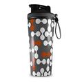 Skin Wrap Decal for IceShaker 2nd Gen 26oz Locknodes 04 Burnt Orange (SHAKER NOT INCLUDED)