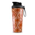 Skin Wrap Decal for IceShaker 2nd Gen 26oz Wavey Burnt Orange (SHAKER NOT INCLUDED)