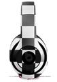 WraptorSkinz Skin Decal Wrap compatible with Beats Studio 2 and 3 Wired and Wireless Headphones Checkers White Skin Only (HEADPHONES NOT INCLUDED)