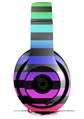 WraptorSkinz Skin Decal Wrap compatible with Beats Studio 2 and 3 Wired and Wireless Headphones Stripes Rainbow Skin Only (HEADPHONES NOT INCLUDED)