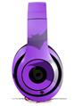 WraptorSkinz Skin Decal Wrap compatible with Beats Studio 2 and 3 Wired and Wireless Headphones Deathrock Bats Purple Skin Only (HEADPHONES NOT INCLUDED)
