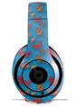 WraptorSkinz Skin Decal Wrap compatible with Beats Studio 2 and 3 Wired and Wireless Headphones Crabs and Shells Blue Medium Skin Only (HEADPHONES NOT INCLUDED)